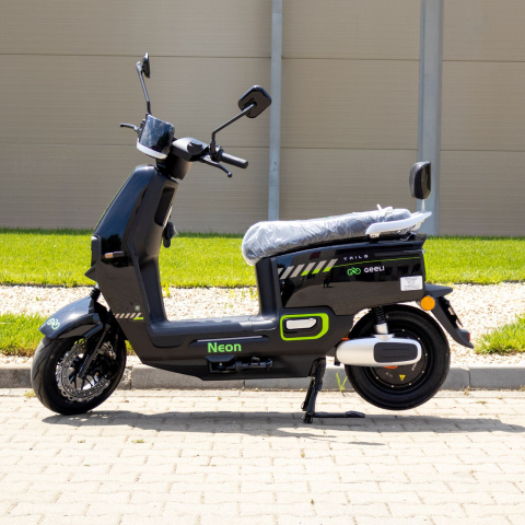 Scuter electric fara permis, Geeli NEON, 1200W motor, 25km/h, 55 km autonomie, Omologat 2 persoane [3]