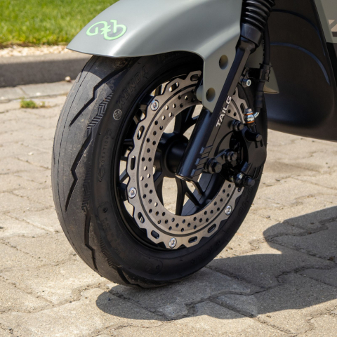 Scuter electric fara permis, Geeli NEON, 1200W motor, 25km/h, 55 km autonomie, Omologat 2 persoane [10]