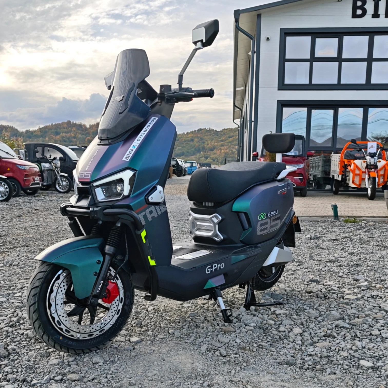 Scuter electric Geeli G-PRO, 2000W, 2 locuri, fără permis, CIV RAR inclus [20]