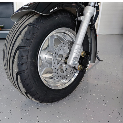 Scuter electric Harley CC15 motor 2000W, roti late, 25km/h fara permis, 2 locuri, Acumualtor Litiu, Autonomie max 50km [4]