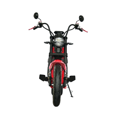 Scuter electric tip Chopper, motor 2000W, 25km/h fara permis, 2 locuri, Acumulator Litiu detasabil, Autonomie max 50km [7]