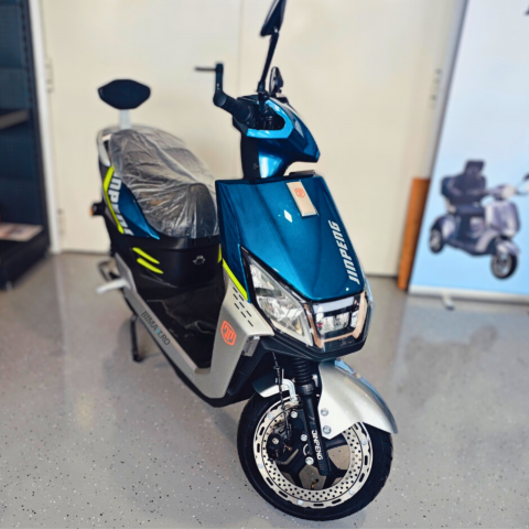 Scuter electric Jinpeng HS, 65km autonomie, 25km/h, fara permis, motor 2200W [9]