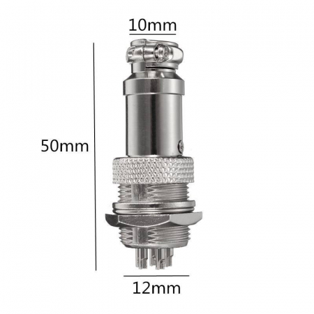 Set Conector Incarcator GX 3 pini (mama-tata GX16) [1]