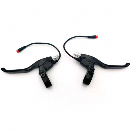 Franare Trotineta Electrica - Set manere frana cu contact electric (Waterproof)