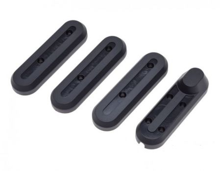 Essential, M365, 1S - Set protectii plastic piulite motor+roata spate XIAOMI M365, PRO, Essential, 1S, Pro2, Mi 3