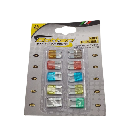 Conectori - Sigurante - Set siguranta mini 10 bucati