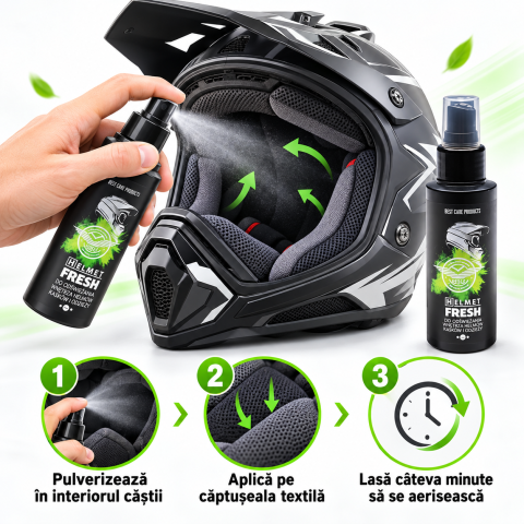 Spray Odorizant Interior Cască Moto sau ATV WINX Helmet Fresh [2]