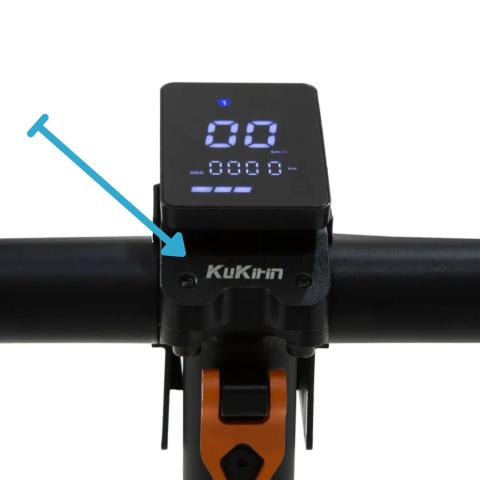 Piese Trotineta Electrica - grupate pe Brand - Suport superior Ghidon si bord, Kukirin S1 MAX