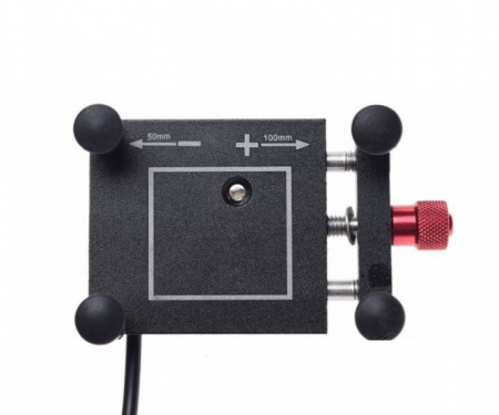 Accesorii - Suport telefon metal cu prindere ghidon - USB