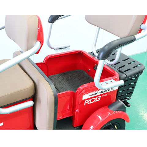 Tricicleta electrica 2 persoane, 200W motor, Carte RAR inclusa, RDB LONG [4]