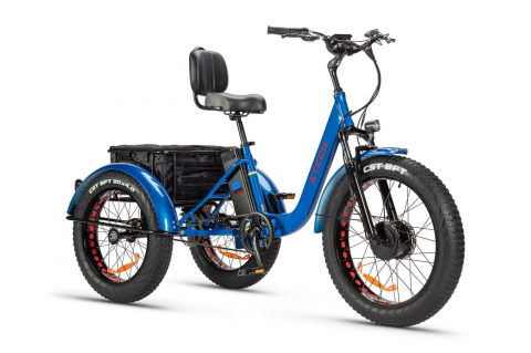Tricicleta electrica cu pedale ZT-80 - Mini Trailer [10]