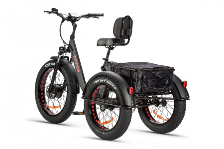 Tricicleta electrica cu pedale ZT-80 - Mini Trailer [9]