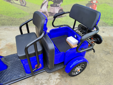 Tricicleta electrica Jinpeng Eco Ride XD, 2 locuri, 25km/h fara permis, motor 2100w [2]