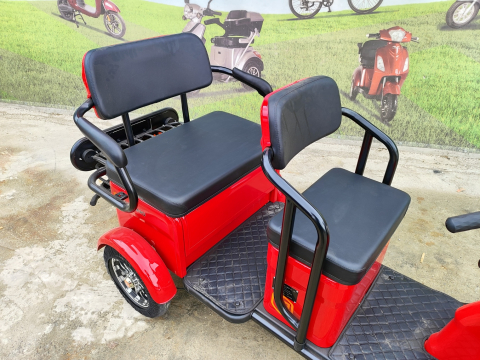 Tricicleta electrica Jinpeng Eco Ride XD, 2 locuri, 25km/h fara permis, motor 2100w [9]