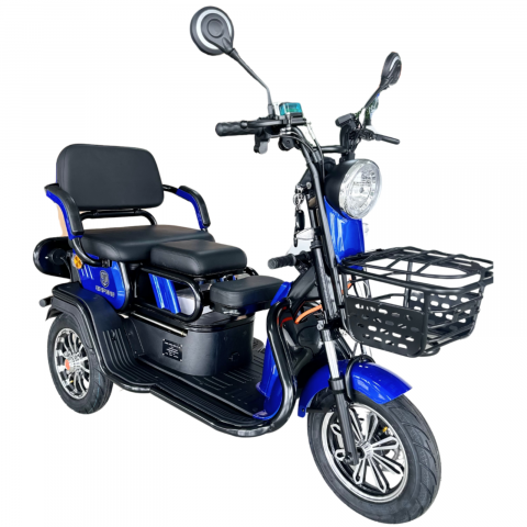 Tricicleta electrica Jinpeng Go Ride A6, 25km/h fara permis, motor 800w, omologata [1]