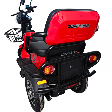 Tricicleta electrica Jinpeng Go Ride A6, 25km/h fara permis, motor 800w, omologata [7]