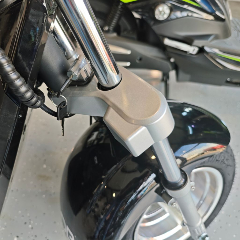 Tricicleta electrica tip scuter RDB CC09, viteza 25km/h fara permis, motor 2000W, autonomie 30-50km [11]