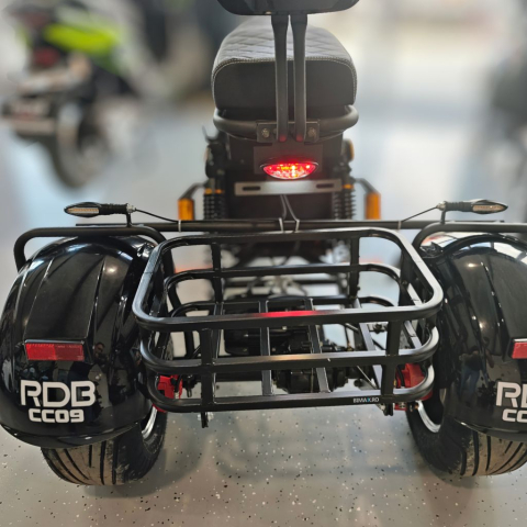 Tricicleta electrica tip scuter RDB CC09, viteza 25km/h fara permis, motor 2000W, autonomie 30-50km [10]