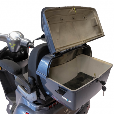 Tricicleta electrica VTA VM4 MOBILITY, cu far LED, motor 1000W, cutie portbagaj cu cheie, fara permis, 25km/h [2]