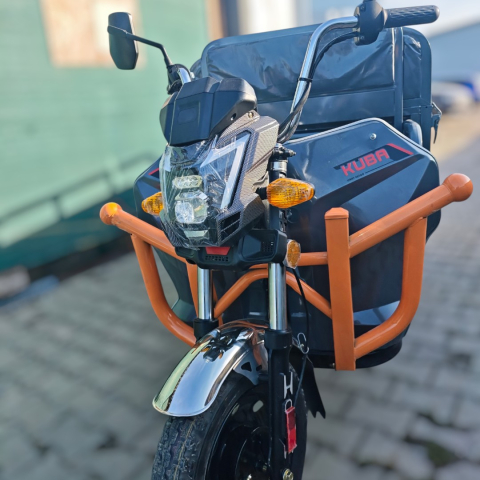 Triciclu Electric cu bena basculabila KUBA Light Cargo, 3000W motor, fara permis [9]