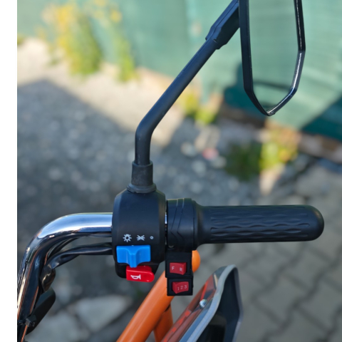 Triciclu Electric cu bena basculabila KUBA Light Cargo, 3000W motor, fara permis [13]