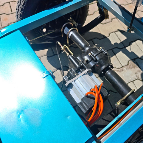 Triciclu Electric cu bena, motor 1500W, Fara Permis, Autonomie 50-80km, CIV INCLUS [14]