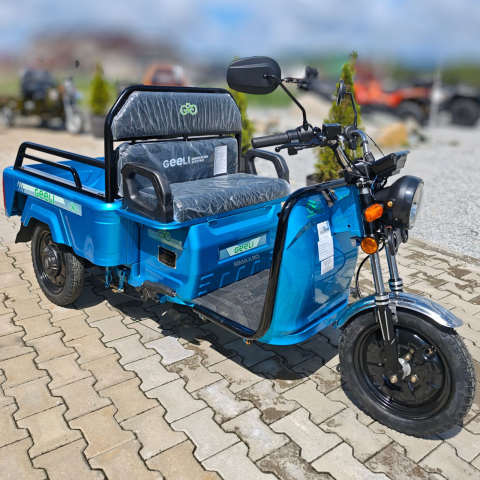 Triciclu Electric cu bena, motor 1500W, Fara Permis, Autonomie 50-80km, CIV INCLUS [6]