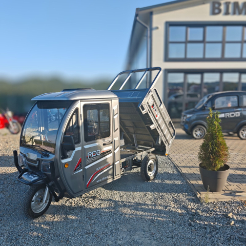 Triciclu Electric cu cabina inchisa si ghidon, MAX KLASS4, model 2026, motor 4000W, Fara Permis (viteza max 25km/h), Carte RAR inclusa [2]