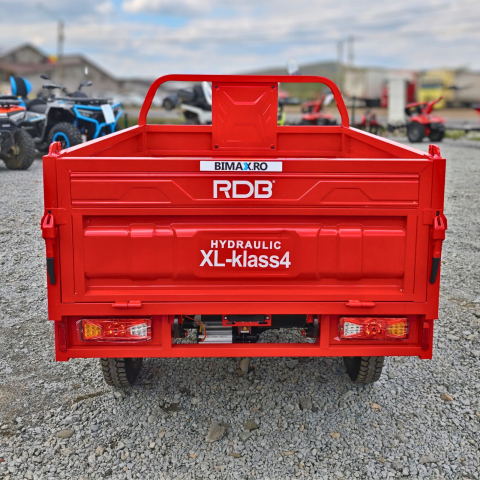Triciclu Electric cu remorca basculabila la buton, 4000W, Fara Permis, RDB XL-KLASS 4 HIDRAULIC, CIV inclus [8]