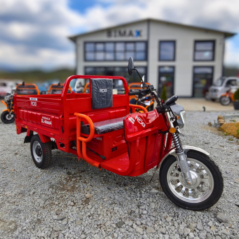 Triciclu Electric cu remorca basculabila la buton, 4000W, Fara Permis, RDB XL-KLASS 4 HIDRAULIC, CIV inclus [2]