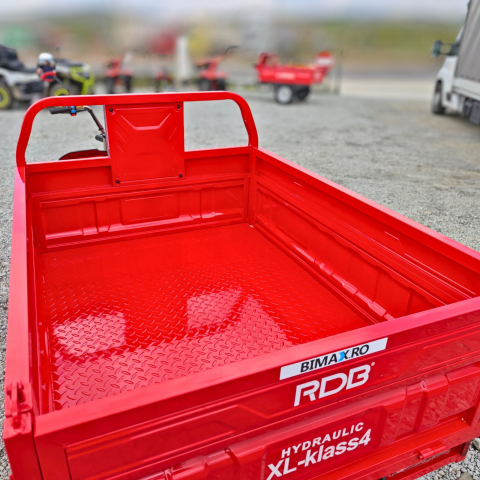 Triciclu Electric cu remorca basculabila la buton, 4000W, Fara Permis, RDB XL-KLASS 4 HIDRAULIC, CIV inclus [3]