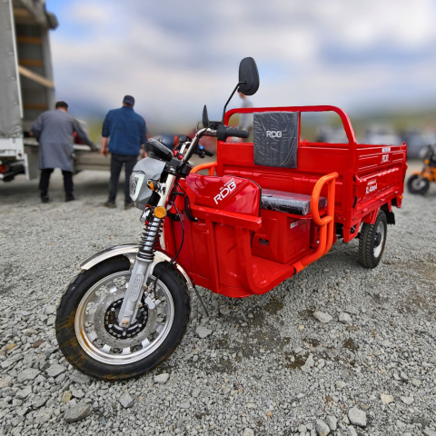 Triciclu Electric cu remorca basculabila la buton, 4000W, Fara Permis, RDB XL-KLASS 4 HIDRAULIC, CIV inclus [1]