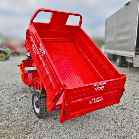 Triciclu Electric cu remorca basculabila la buton, 4000W, Fara Permis, RDB XL-KLASS 4 HIDRAULIC, CIV inclus [4]