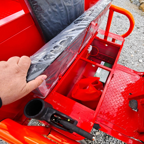 Triciclu Electric cu remorca basculabila la buton, 4000W, Fara Permis, RDB XL-KLASS 4 HIDRAULIC, CIV inclus [11]