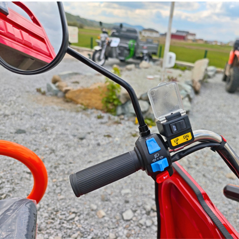 Triciclu Electric cu remorca basculabila la buton, 4000W, Fara Permis, RDB XL-KLASS 4 HIDRAULIC, CIV inclus [14]