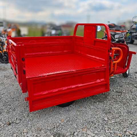 Triciclu Electric cu remorca basculabila la buton, 4000W, Fara Permis, RDB XL-KLASS 4 HIDRAULIC, CIV inclus [7]