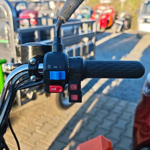 Triciclu Electric cu remorca basculabila la buton, Fara Permis, RURIS PILOT 3130 Hidraulic [23]