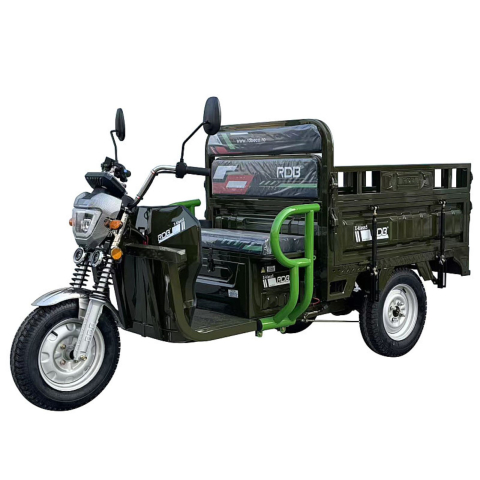 Vehicule electrice - Triciclu Electric cu remorca basculabila, motor 3500W, Fara Permis, RDB X-KLASS 5 PLUS 2026 , Omologata, CIV inclus