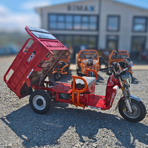 Triciclu Electric cu remorca basculabila, motor 3500W, Fara Permis (viteza max 25km/h), RDB X-KLASS4 , Omologata, CIV inclus [1]