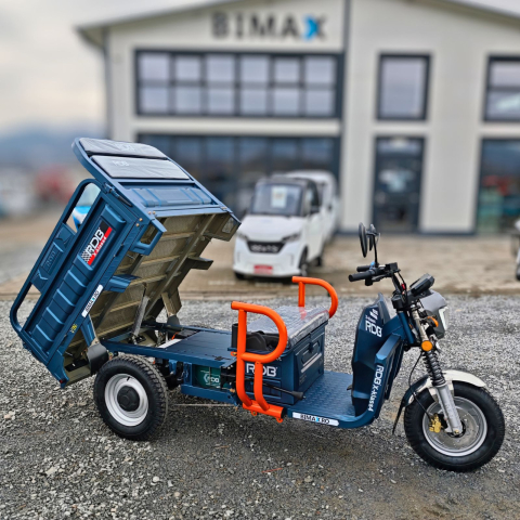 Triciclu Electric cu remorca basculabila, motor 3500W, Fara Permis (viteza max 25km/h), RDB X-KLASS4 , Omologata, CIV inclus [15]