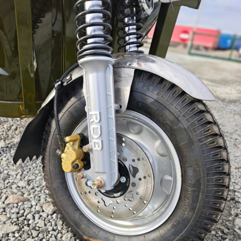 Triciclu Electric cu remorca basculabila, motor 3500W, Fara Permis (viteza max 25km/h), RDB X-KLASS4 , Omologata, CIV inclus [9]