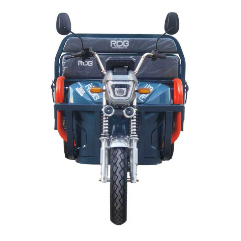 Triciclu Electric cu remorca GRANDE 160x122cm, motor 4000W, Fara Permis, RDB XL-KLASS 4 GRANDE, Omologata, CIV inclus [28]