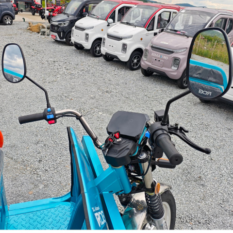 Triciclu Electric cu remorca basculabila, motor 4000W, Fara Permis (viteza max 25km/h), RDB XL-KLASS 4 GRANDE, Omologata, CIV inclus [11]