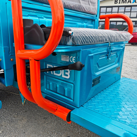 Triciclu Electric cu remorca basculabila la buton, 4000W, Fara Permis, RDB XL-KLASS 4 HIDRAULIC, CIV inclus [12]