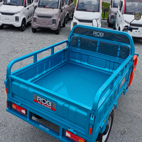 Triciclu Electric cu remorca basculabila, motor 4000W, Fara Permis (viteza max 25km/h), RDB XL-KLASS 4 GRANDE, Omologata, CIV inclus [19]