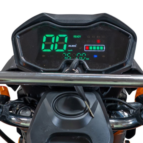 Triciclu Electric cu bena basculabila Ruris PILOT 3120, fara permis, autonomie max 60km, Negru, Drujba Cadou [5]