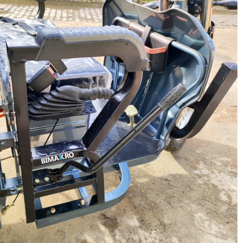 Triciclu electric transport marfa basculabil, motor 3900W, baterii 80Ah, Viteza 25km/h, JP1500 (25km/h) [10]