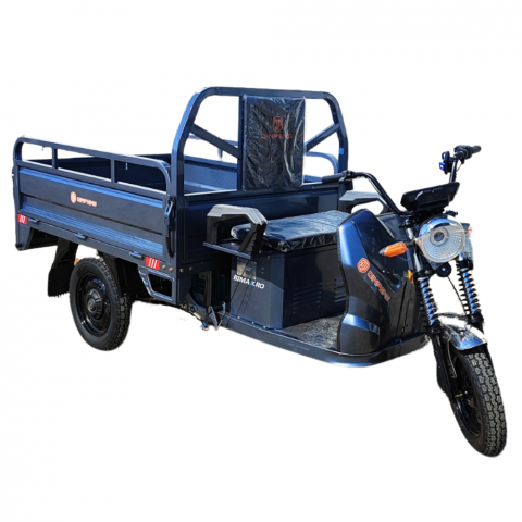 Triciclu Electric Jinpeng - Triciclu electric transport marfa basculabil, Motor 2600W, Viteza 25km/h, Baterii 32Amperi (DZH-E)