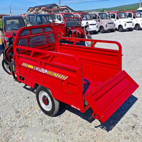 Triciclu Electric transport marfa Kuba GL15000, Model NOU 2025-2026, Fara Permis (viteza max 25km/h), Bena Basculabila, Carte RAR inclusa [10]