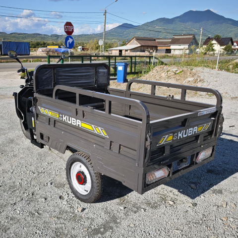 Triciclu Electric transport marfa Kuba GL15000, Model NOU 2025-2026, Fara Permis (viteza max 25km/h), Bena Basculabila, Carte RAR inclusa [1]